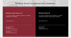 Desktop Screenshot of mcintyredirect.com